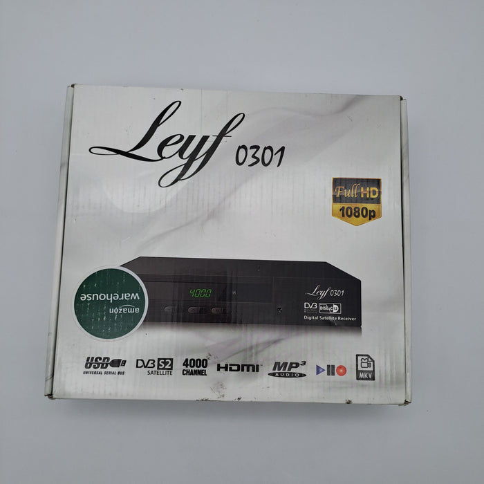 Leyf 0301 – Ricevitore Satellitare DVB-S/S2 Full HD 1080p HDMI SCART USB