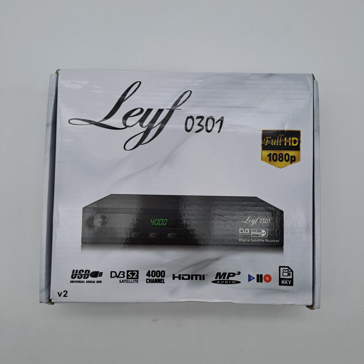 Leyf 0301 – Ricevitore Satellitare DVB-S/S2 Full HD 1080p HDMI SCART USB