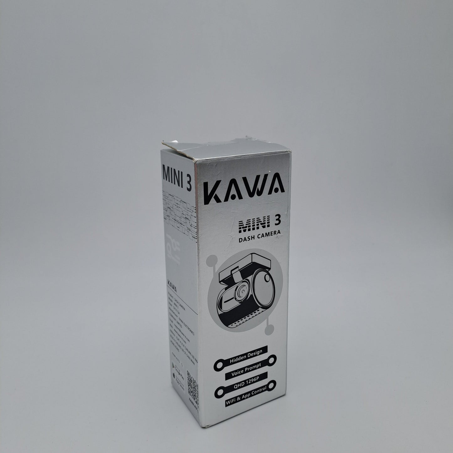 KAWA Mini 3 – Dash Camera Compatta QHD 1296p