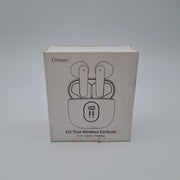 Drsaec Auricolari Bluetooth 5.4 TWS con 4 Microfoni ENC - Bianchi