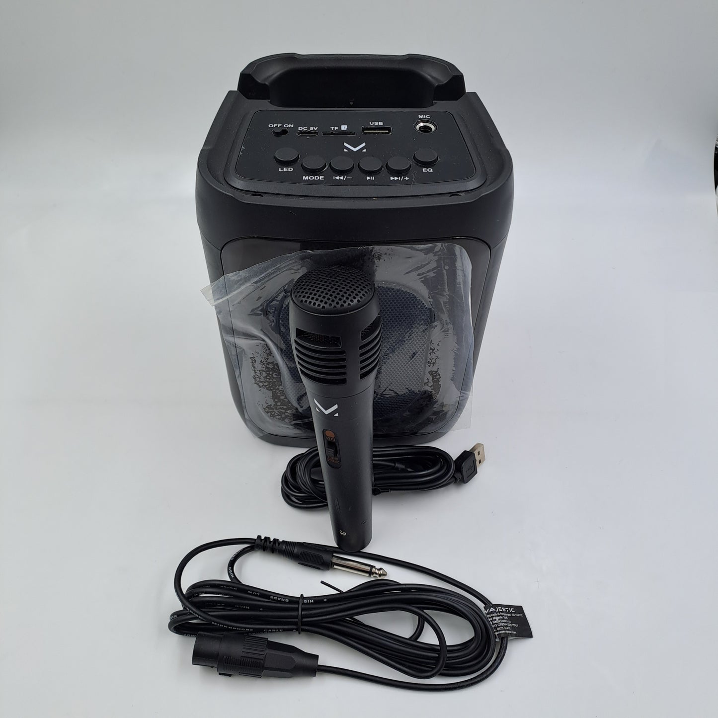 Majestic Flame 1 Pro – Speaker Bluetooth Karaoke 80W