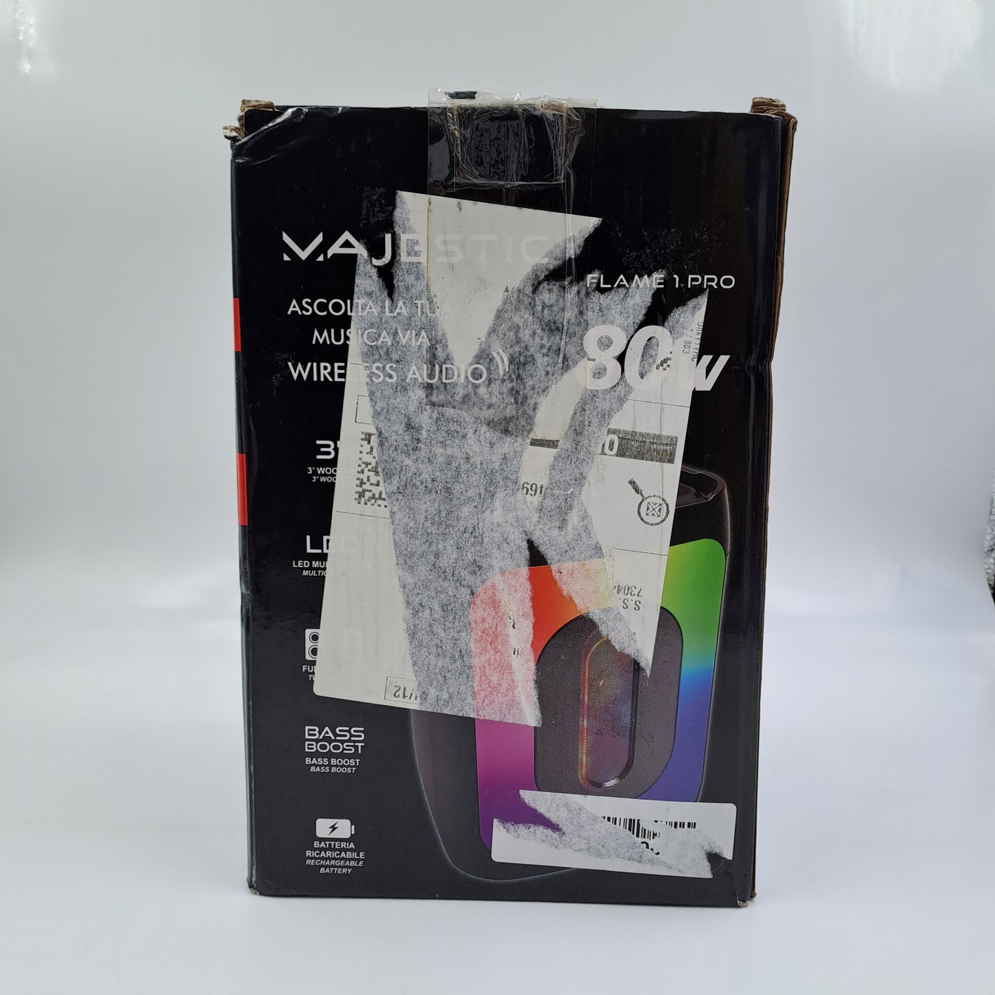 Majestic Flame 1 Pro – Speaker Bluetooth Karaoke 80W