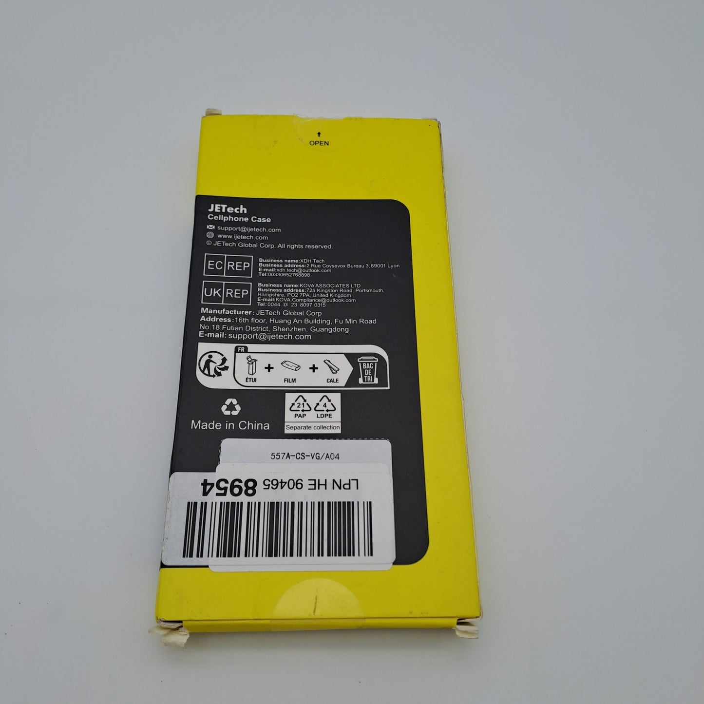 JETech Cover trasparente per Samsung Galaxy A55 5G