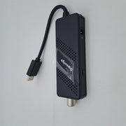 Decoder Digitale Terrestre 2025 - OWERSLYN Decoder DVB-T2, HD 1080P H265 HEVC Main 10 Bit, HDMI CEC TV Stick Supporto Uscita HDMI/AV e USB Multimediale, Funzione PVR, Telecomando 2in1 Infrarossi