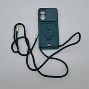 Case for Redmi Note 13 4G with strap + protective glass