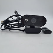 HP 320 Webcam Full HD 1080p USB-A con Microfono e Copriobiettivo