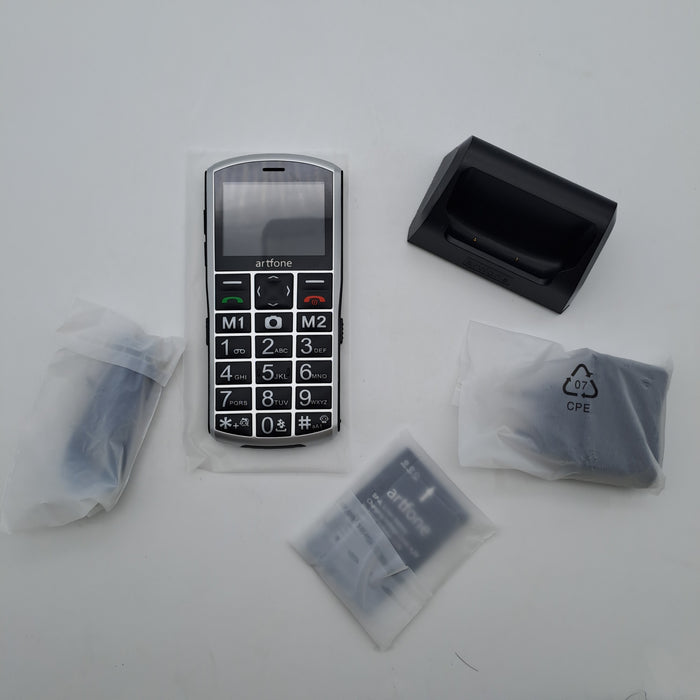 artfone A400 Pro 4G Telefono per Anziani con Tasti Grandi SOS Dual SIM