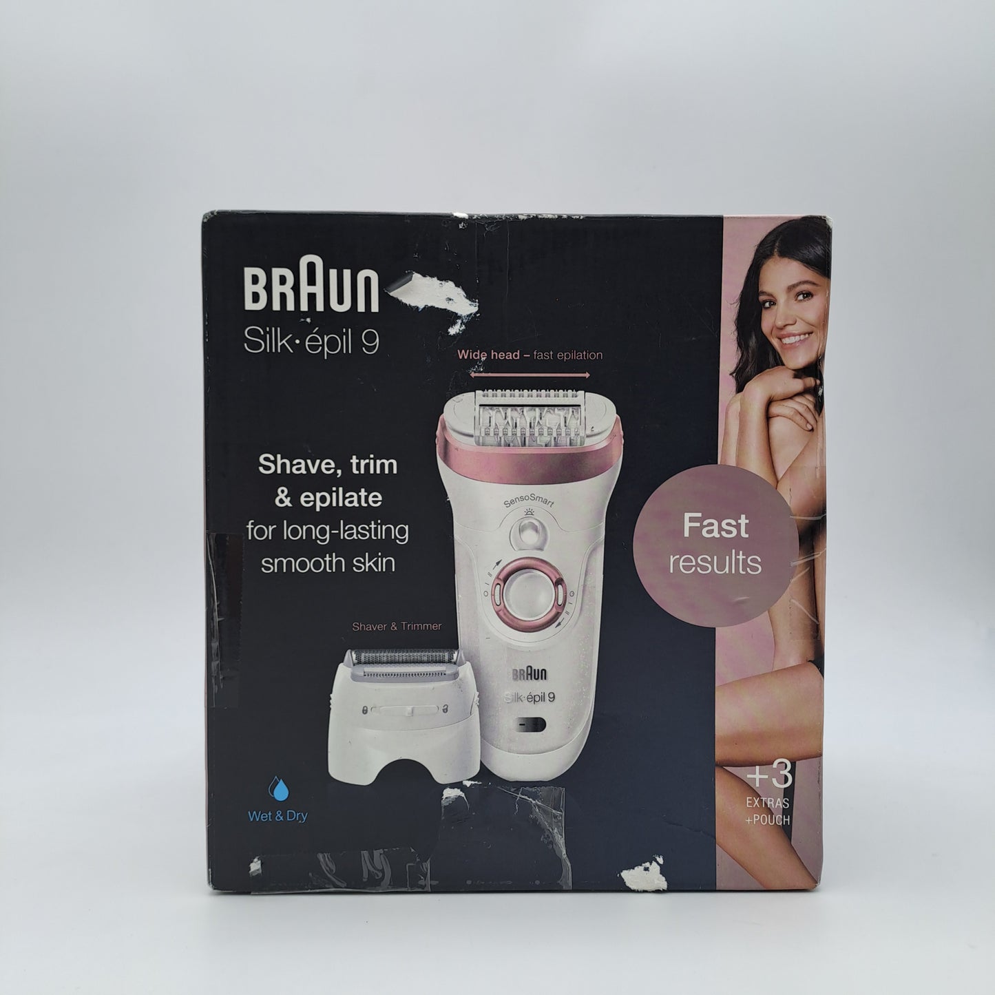 Braun Silk-épil 9 Wet & Dry Epilatore elettrico Donna