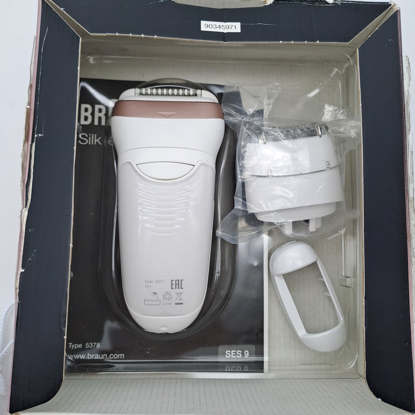 Braun Silk-épil 9 Wet & Dry Epilatore elettrico Donna