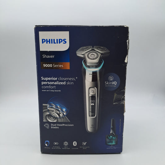 Philips Shaver Series 9000 S9975/54 SkinIQ Rasoio Elettrico Wet & Dry con Custodia e Caricatore