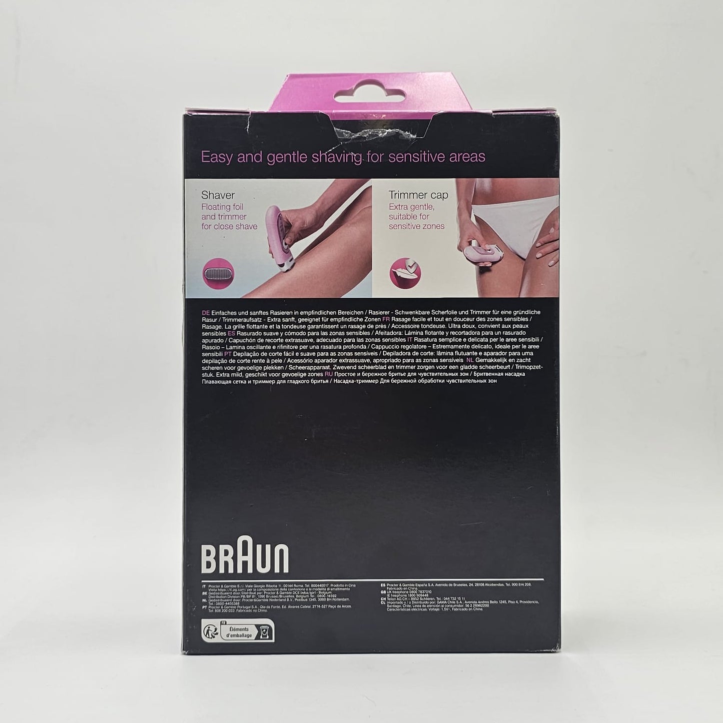 Braun Silk-épil Lady Shaver Rosa