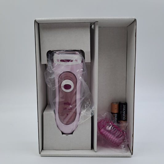 Braun Silk·épil Lady Shaver – Rasoio Elettrico Donna per Aree Sensibili con Accessorio Trimmer
