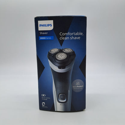 Philips Shaver Serie 3000X Rasoio Elettrico Wet & Dry