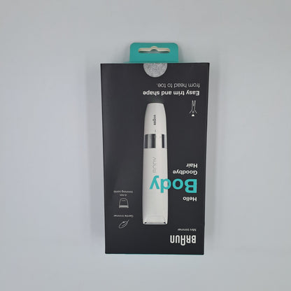 Braun Mini Trimmer Corporal Unisex Wet & Dry con Peine de 4mm