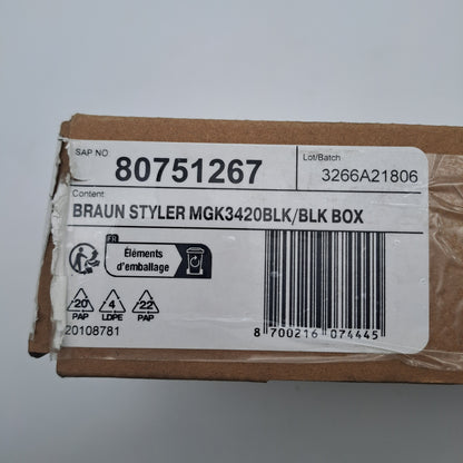 Braun Styler Beard Trimmer MGK3420