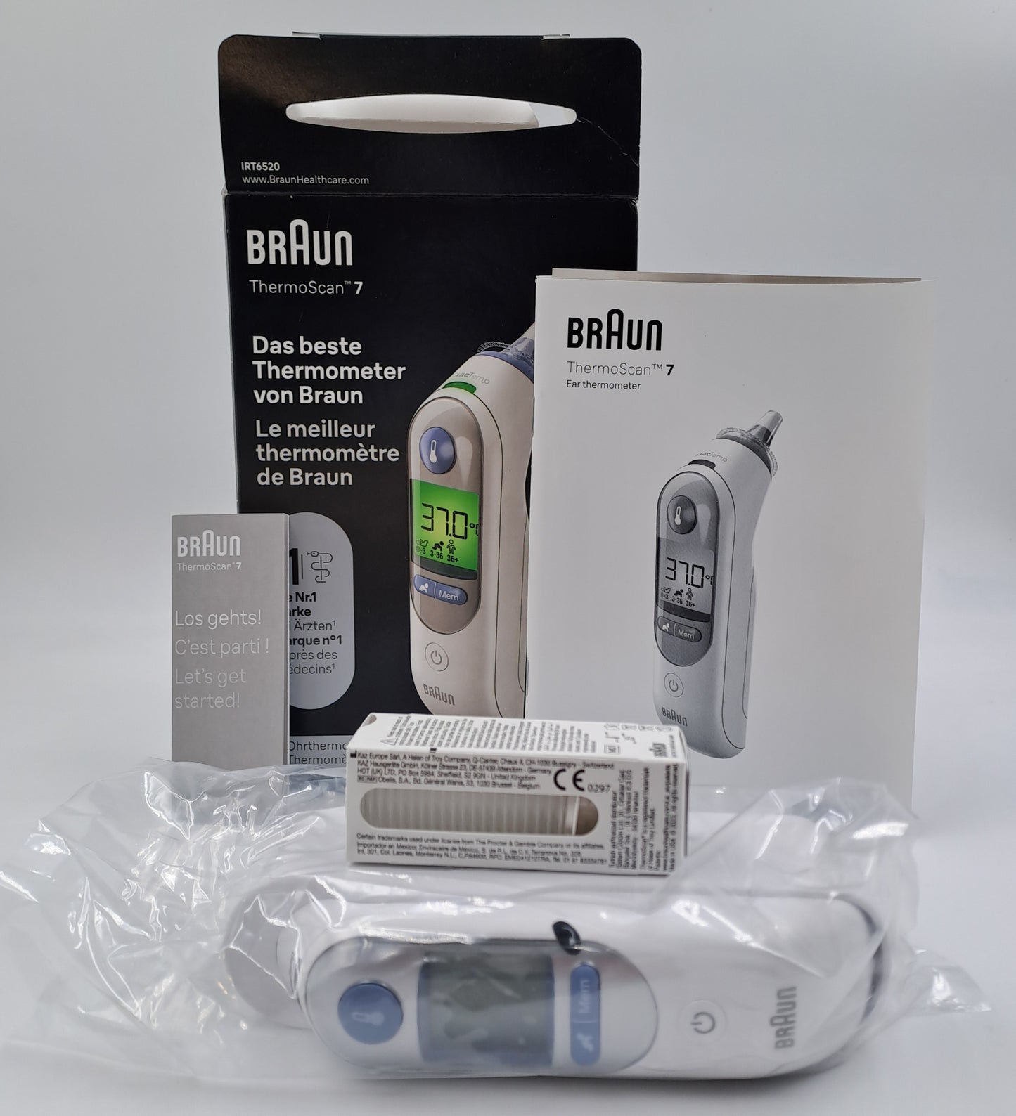 Termómetro de oído Braun ThermoScan 7 – IRT6520