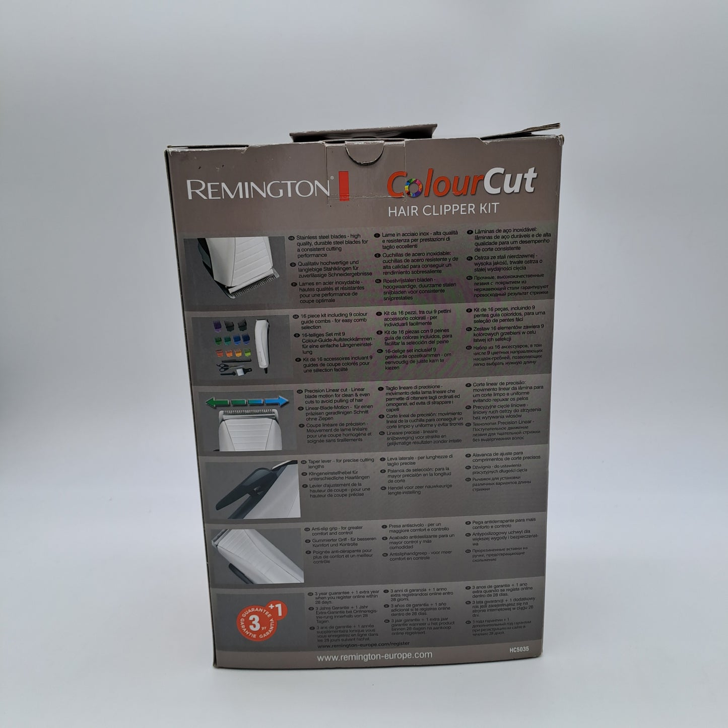Remington Colour Cut Hair Clipper Kit