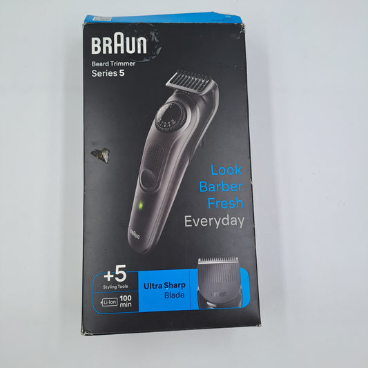 Braun Beard Trimmer Series 5 Regolabarba Elettrico con Accessori