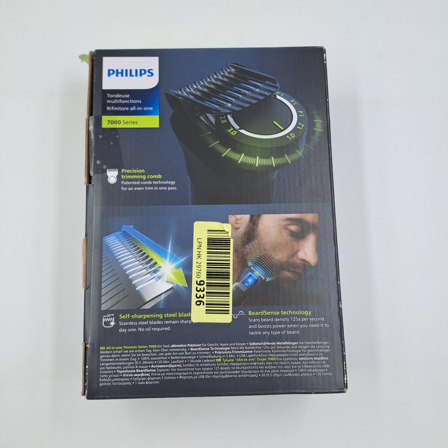 Philips Recortadora todo en uno Serie 7000 Multigroom 15 en 1 Wet & Dry
