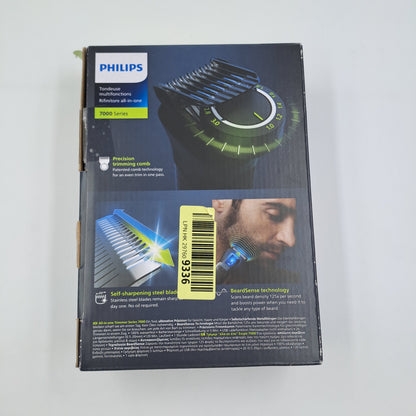Philips Recortadora todo en uno Serie 7000 Multigroom 15 en 1 Wet & Dry