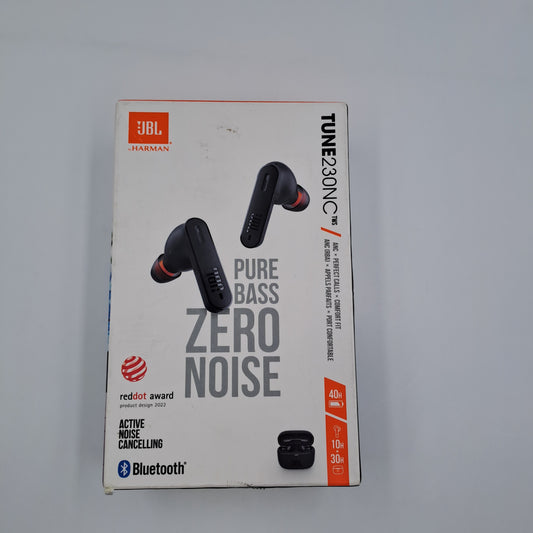 JBL Tune 230NC TWS Auricolari Wireless Bluetooth con Custodia di Ricarica - Nero