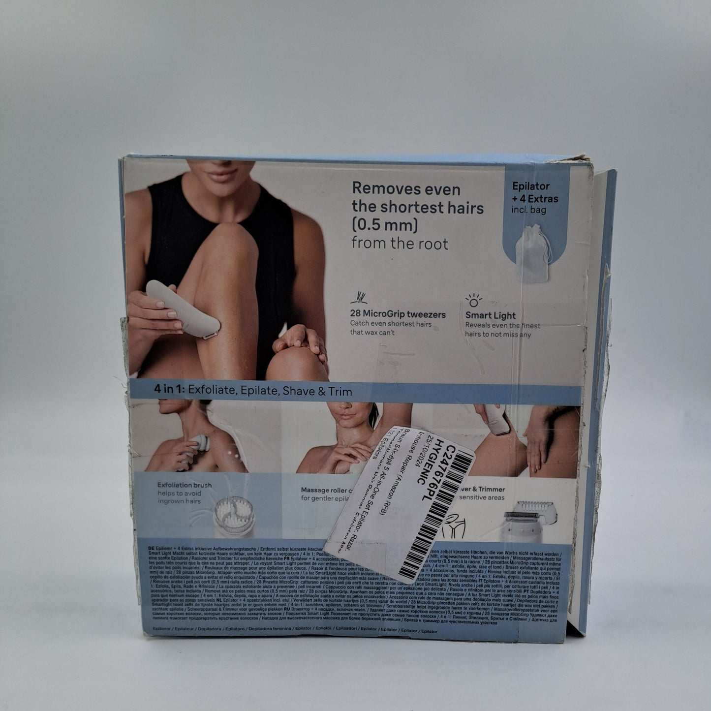 Braun Silk-épil 5 – Depiladora eléctrica con accesorios