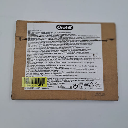 Oral-B Precision Clean – Confezione 10 Testine di Ricambio