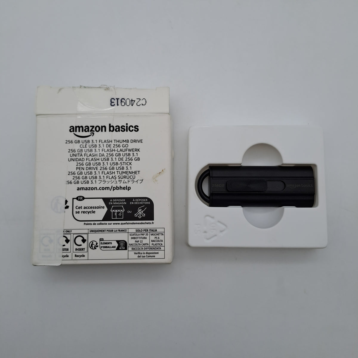 Amazon Basics Chiavetta USB 3.1 256GB 130MB/s