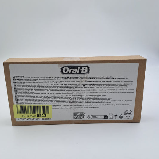 Testine Oral-B Cross Action – confezione da 10 pezzi