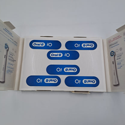 Oral-B iO – Testine Radiant White (Confezione da 6 pz)