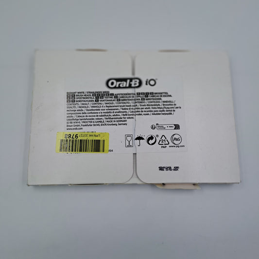 Oral-B iO – Testine Radiant White (Confezione da 6 pz)