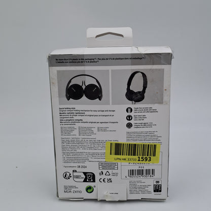 Sony MDR-ZX110 – Wired On-Ear Headphones