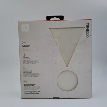 JBL Tune 500 | Wired On-Ear Headphones with JBL Pure Bass Sound and Built-In Microphone