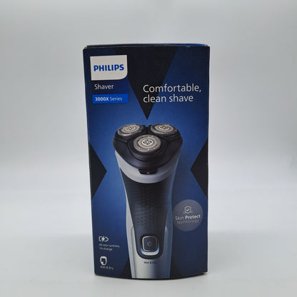 Philips Shaver Serie 3000X Rasoio Elettrico Wet & Dry