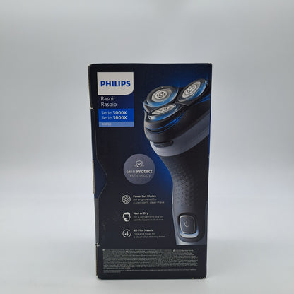 Philips Shaver Serie 3000X Rasoio Elettrico Wet & Dry