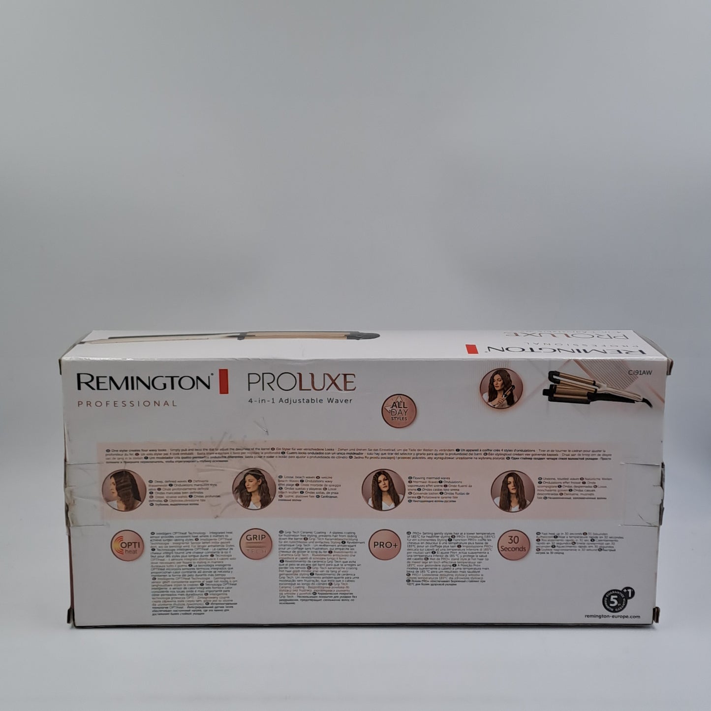 Remington ProLuxe 4-in-1 Adjustable Waver