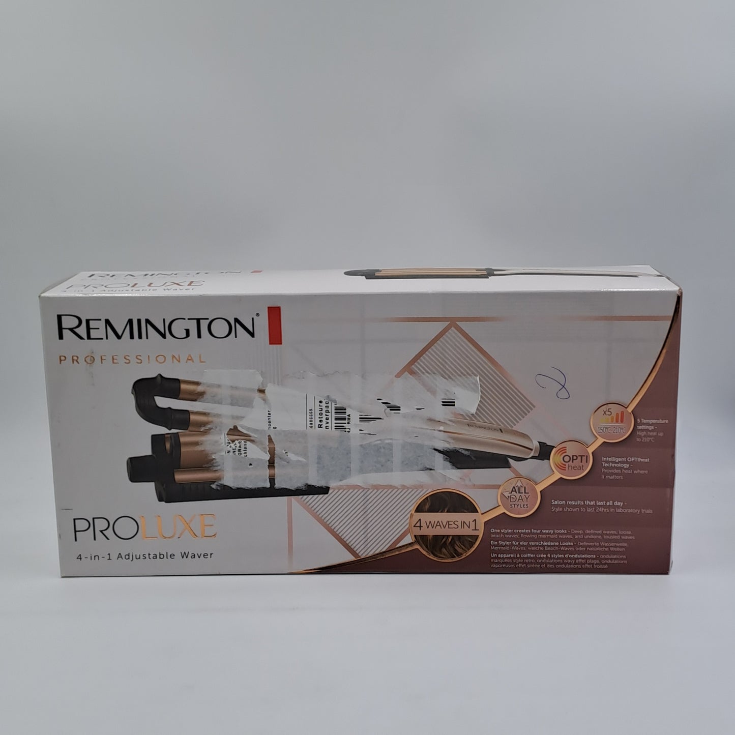 Remington ProLuxe 4-in-1 Adjustable Waver