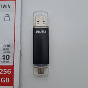Hama Laeta Twin 256GB USB 3.0 e microUSB 2-in-1