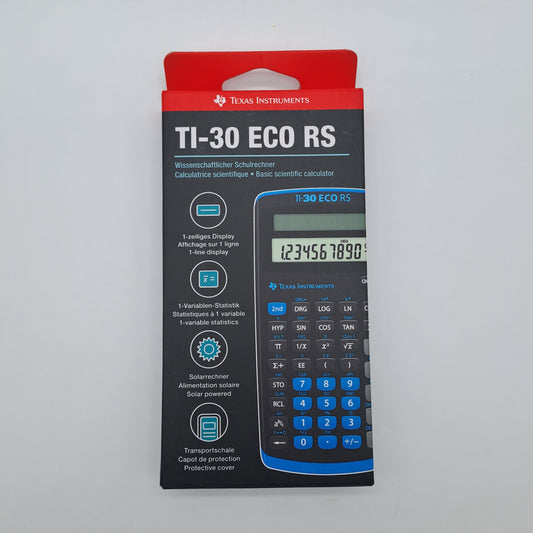 Calculatrice scientifique Texas Instruments TI-30 ECO RS