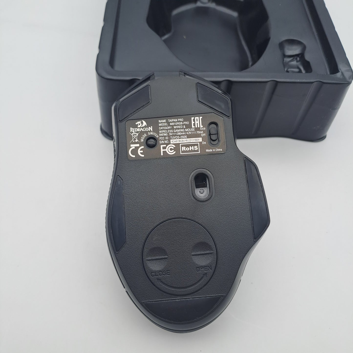 Ratón Gaming Redragon Taipan Pro con Cable e Inalámbrico