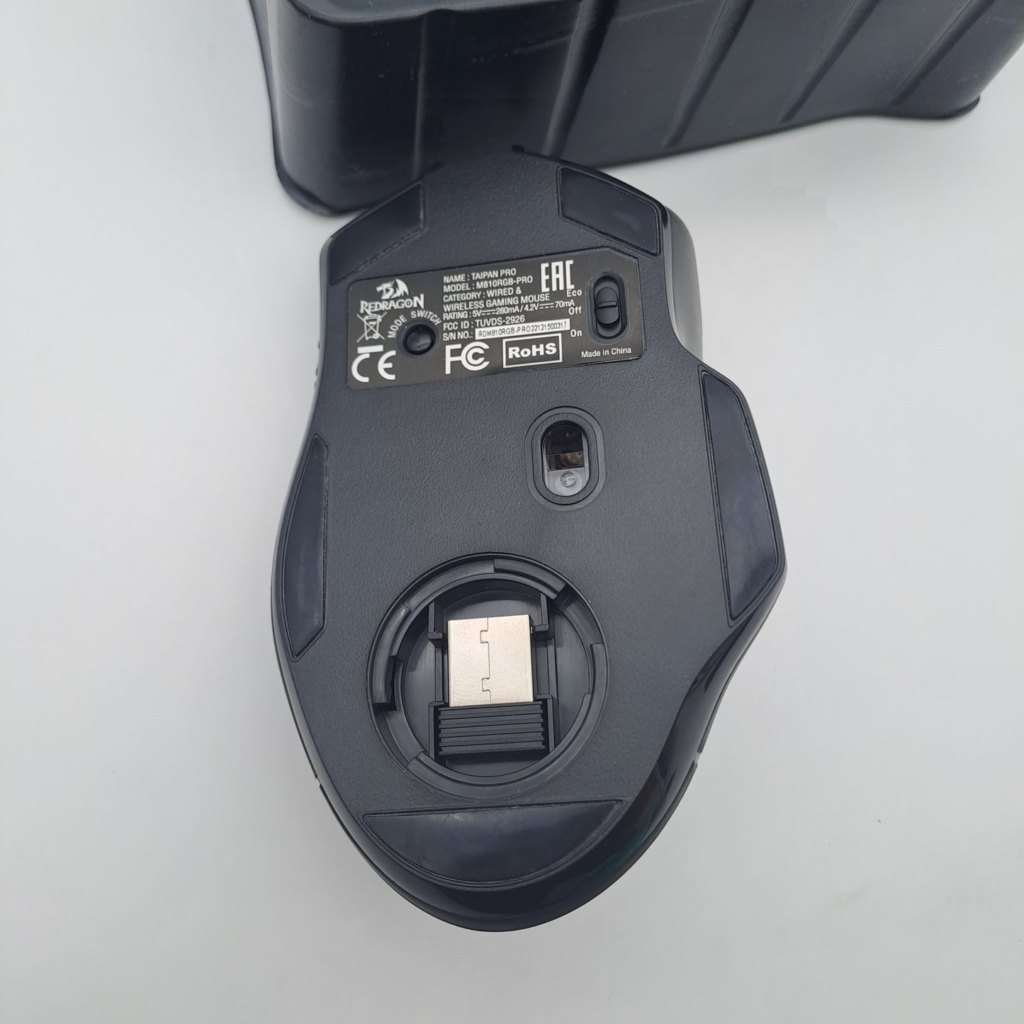 Ratón Gaming Redragon Taipan Pro con Cable e Inalámbrico