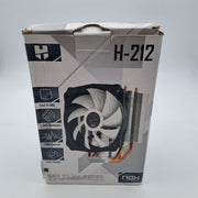 NOX H-212 Dissipatore CPU 120 mm PWM con 3 Heat Pipe