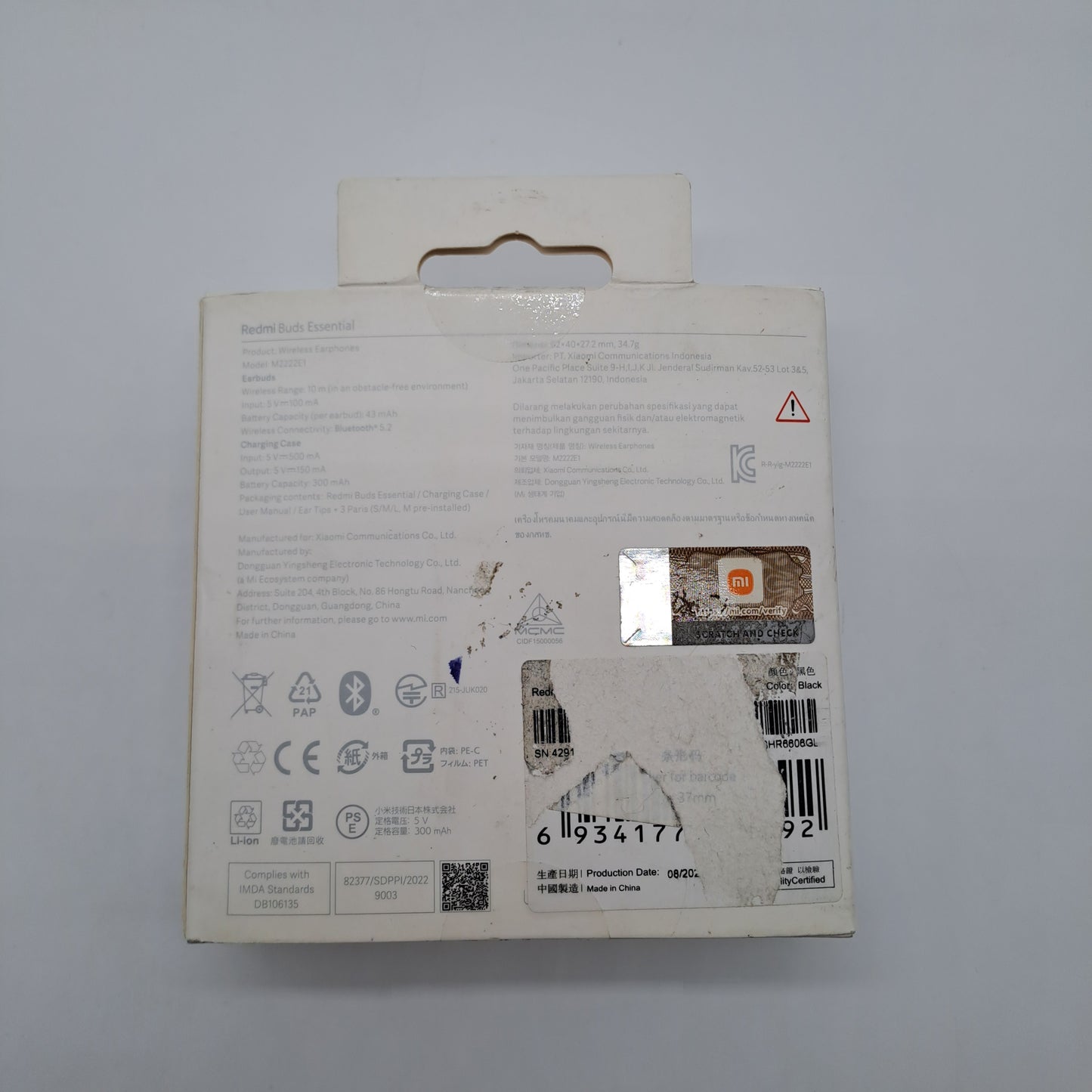 Xiaomi Redmi Buds Essential – Auricolari Wireless