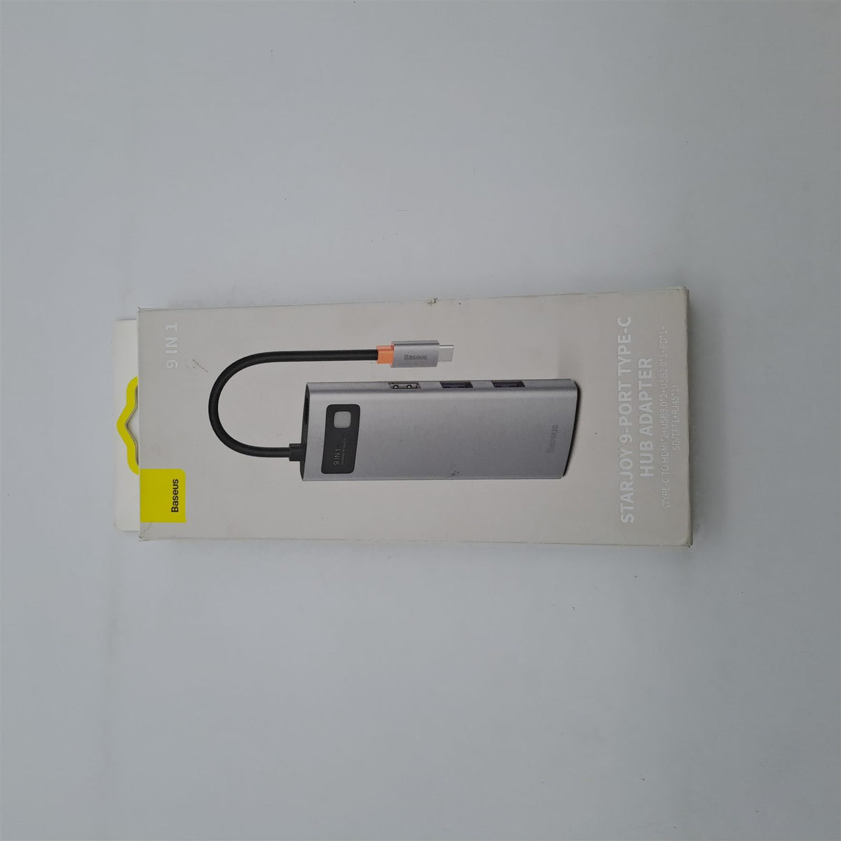 Baseus Docking Station 9 in 1 USB-C con HDMI 4K