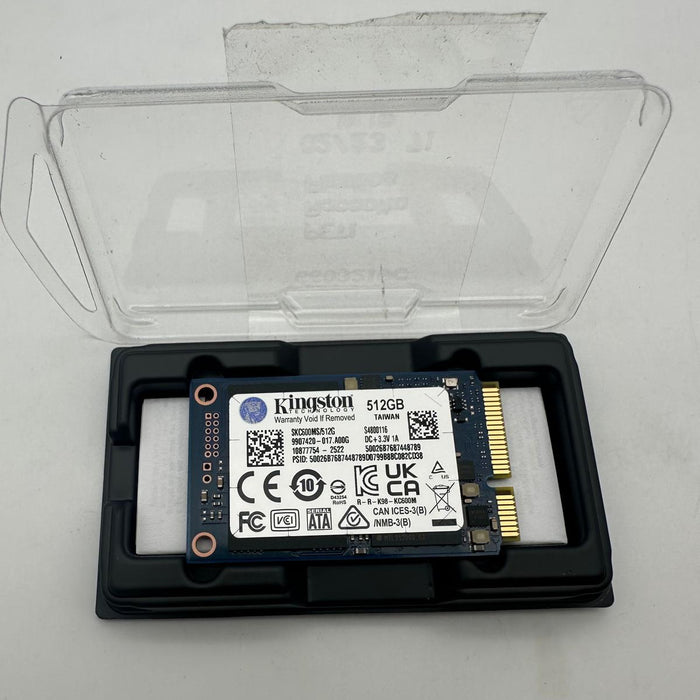 Kingston KC600 SKC600MS/512G SSD mSATA 512GB SATA III