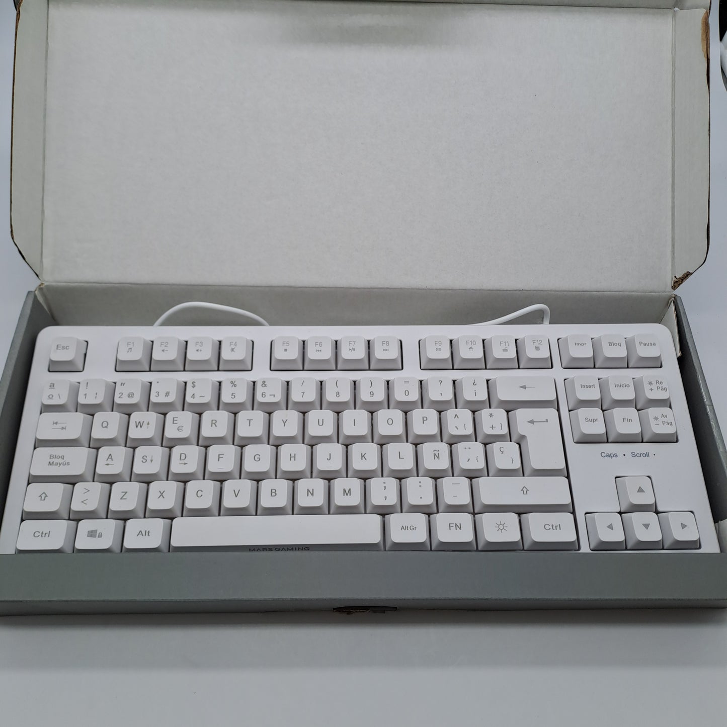 Mars Gaming MK023W Teclado Gaming