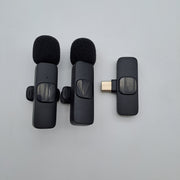 NK FA340040 Kit Doppio Microfono Lavalier Wireless USB-C e Lightning