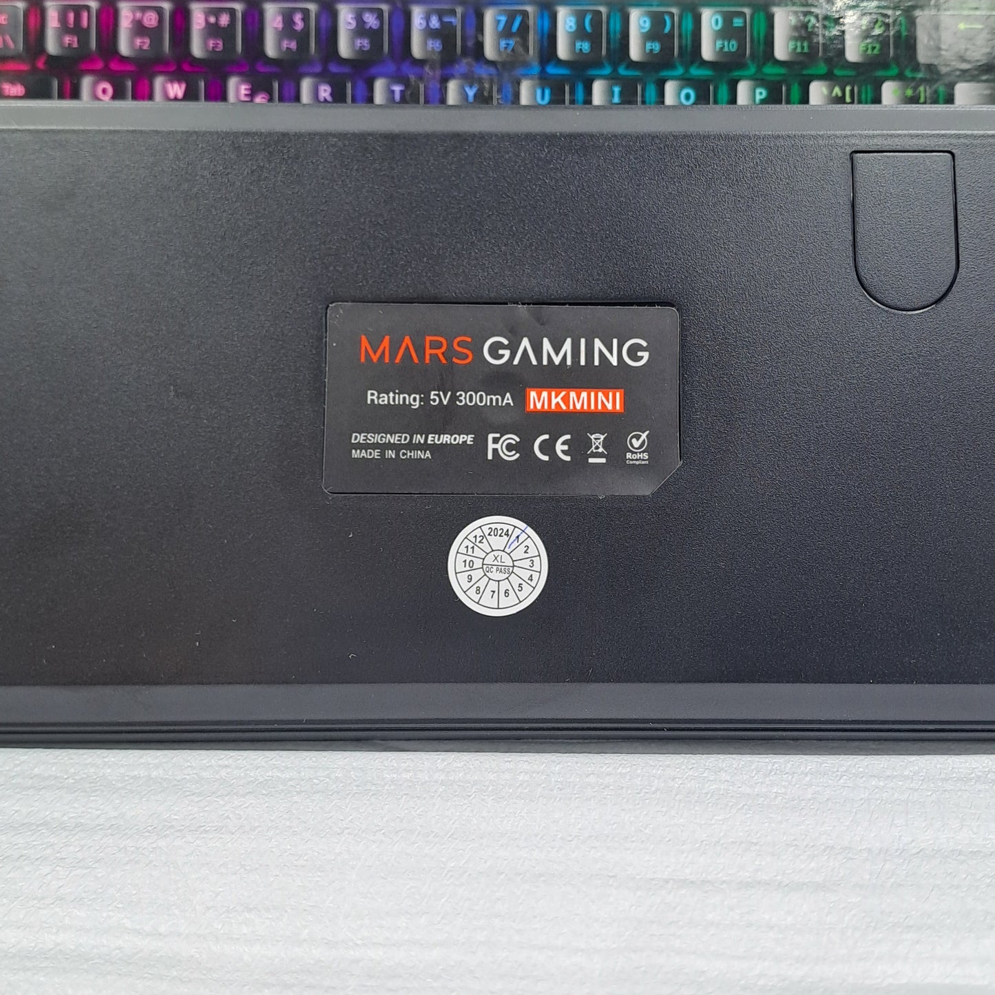 Mars Gaming MKMINI RGB 60% Gaming Keyboard