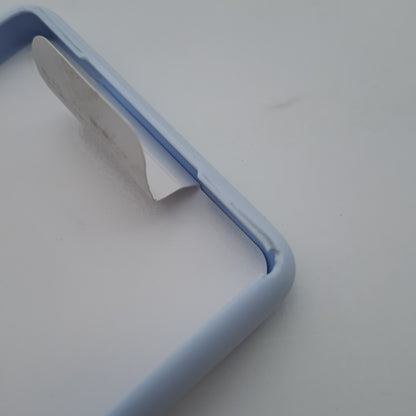 Google Custodia per Pixel 7a in Silicone Resistente Celeste