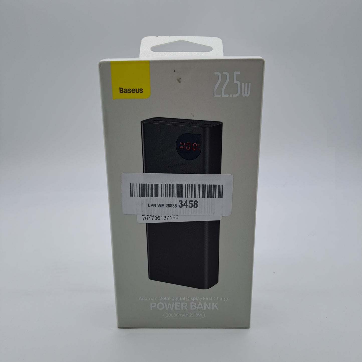 Baseus Power Bank 20000mAh 22.5W Fast Charge